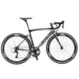 SAVA 700C Carbon Fiber Road Bike Complete Bicycle Carbon Cycling BICICLETTA Road Bike SHIMANO SORA M3000 18 Speed Bicicleta